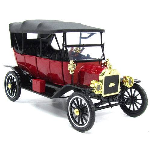 Carro Motor City Ford Rubelite Top Up 1915 Escala 1/18 - Vermelho