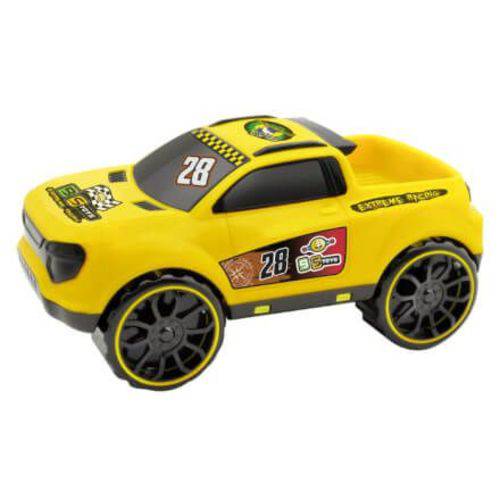 Carro Pick-up Mônaco Amarelo 216e - Bs Toys