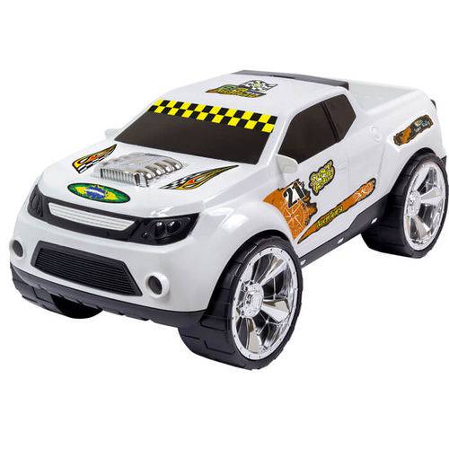 Carro Pick Up Texas Rally Branco 181f - Bs Toys