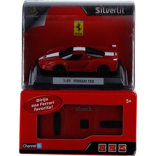 Carro Silverlit com Controle R/C Ferrari Serie 1:50 FXX - DTC