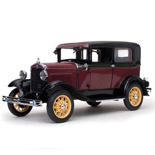 Carro Sun Star Ford a Tudor-rubelite 1931 Escala 1/18 - Vermelho