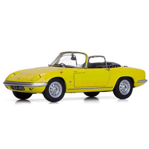 Carro Sun Star Lotus Elan se Roadster 1966 Escala 1/18 - Amarelo