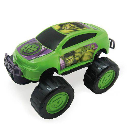 Carro Suv Roda Livre Vingadores 20 Cm Hulk - Toyng