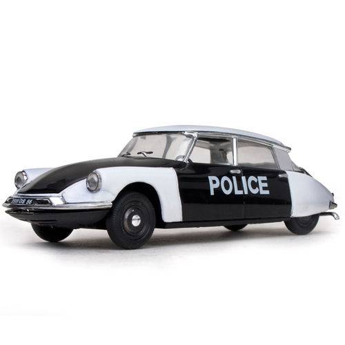 Carro Vitesse Citroen Ds19-police de Paris 1960 Escala 1/43 - Branco