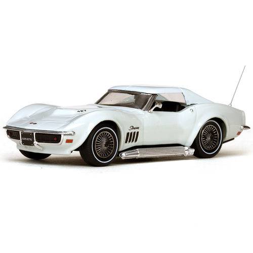 Carro Vitesse Corvette Coupe-CAN-am 1969 Escala 1-43 - Branco