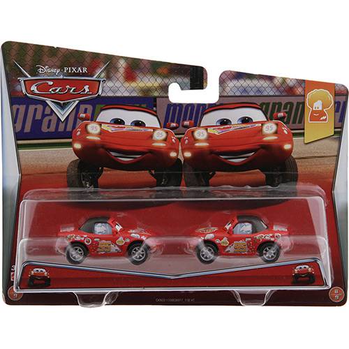 Carros Pack com 2 "Superfan" Mia e Tia - Mattel