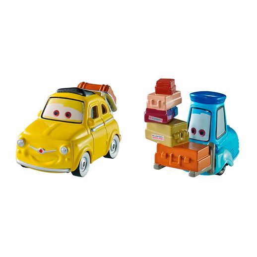 Carros Viagem de Estrada Luigi e Guido - Mattel