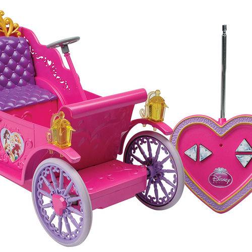 Carruagem Mágica das Princesas Disney com Controle Remoto 5450 - Candide