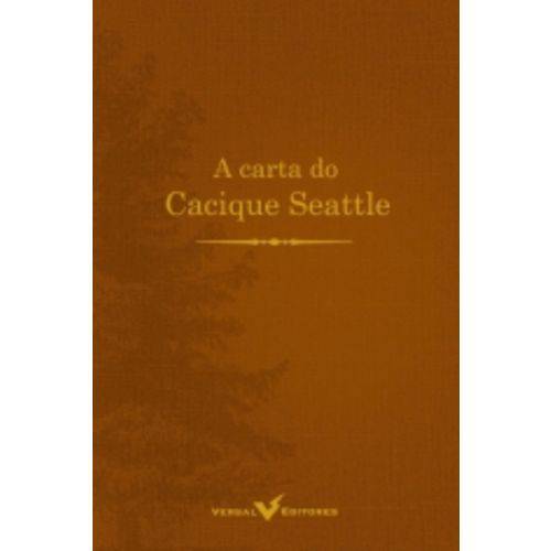 Carta do Cacique Seattle, a - Versal