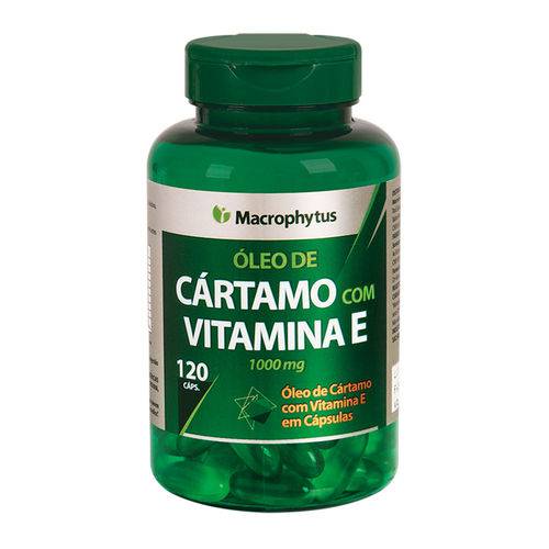 Cartamo + Vit.e Softgel 1000mg Macrophytus - 120caps