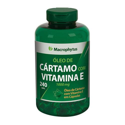Cartamo + Vit.e Softgel 1000mg Macrophytus - 240caps