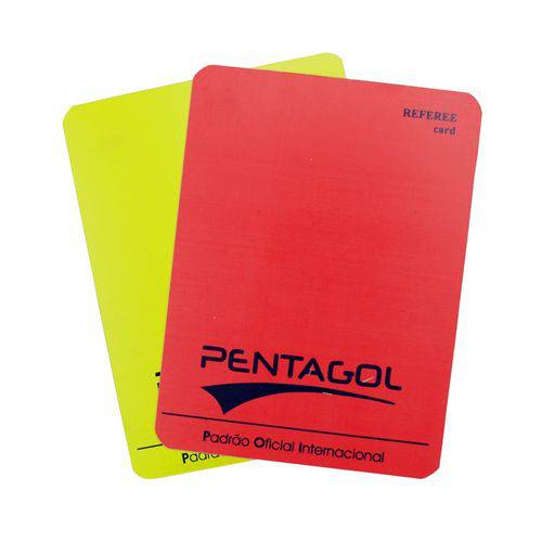 Cartão Árbitro Pentagol Campo Profissional 0050