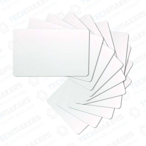 Cartão Branco de Pvc para Impressão - 10 Unidades
