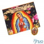 Cartão com Medalha da Nossa Senhora de Guadalupe | SJO Artigos Religiosos