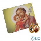 Cartão com Medalha de São José | SJO Artigos Religiosos