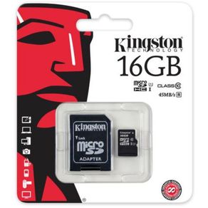 Cartão de Memória 16GB Classe 10 Micro SD Kingston SDC10G2/16GB
