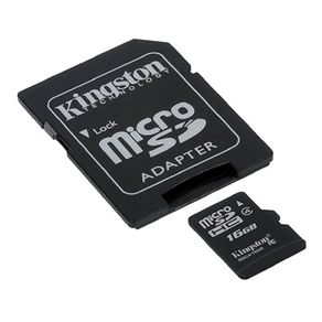 Cartão de Memória 16GB Kingston Adaptador SD Adaptador USB MBLY4G2/16GB