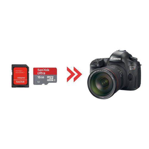 Cartão de Memória 16gb Ultra para Canon 5dsr
