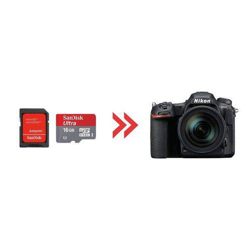 Cartão de Memória 16gb Ultra para Nikon D500