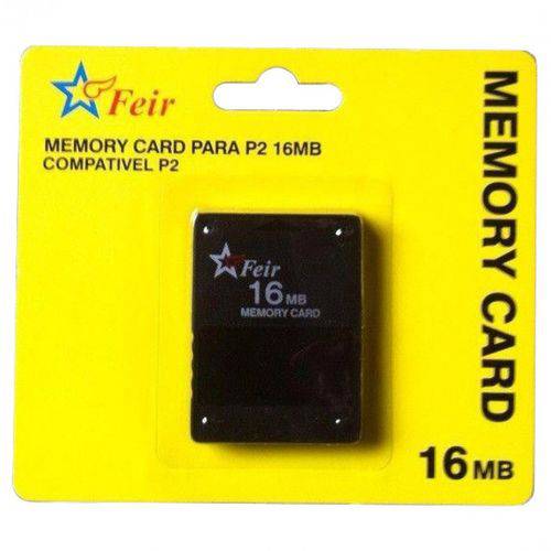 Cartão de Memória 16mb para Playstation 2 - Memory Card Ps2