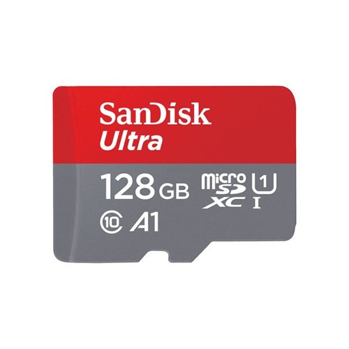 Cartão de Memória 128GB Ultra MicroSD Classe 10 Sandisk