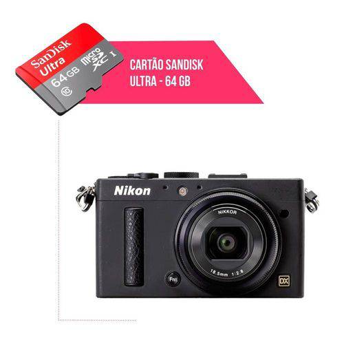 Cartão de Memória 64gb Ultra para Câmera Nikon Coolpix a