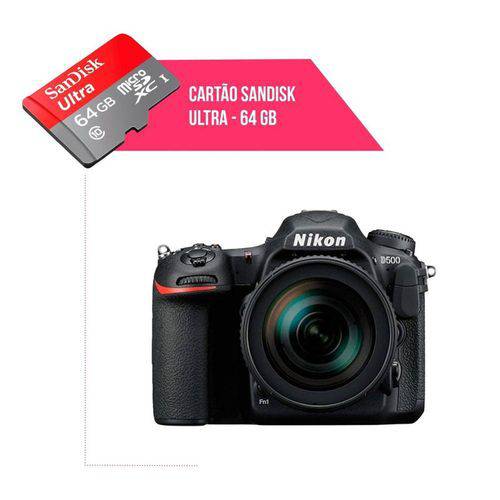 Cartão de Memória 64gb Ultra para Câmera Nikon D500