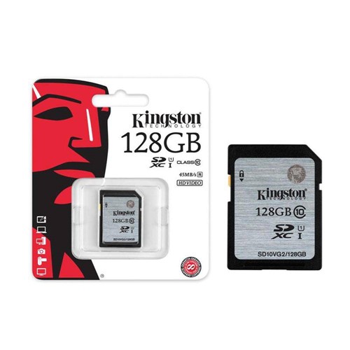 Cartao de Memoria Classe 10 Kingston Sd10vg2/128gb Secure Digital Sdxc 128gb Uhs-I