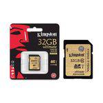 Cartao de Memoria Classe 10 Kingston Secure Digital Ultimate Sdhc 32gb Uhs-I Sda10/32gb