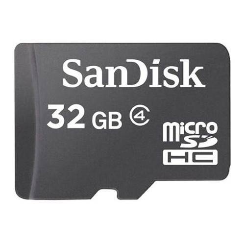 Cartão de Memoria 32gb Micro Sdhc (Classe 4) Sdsdqm032g-L Sandisk