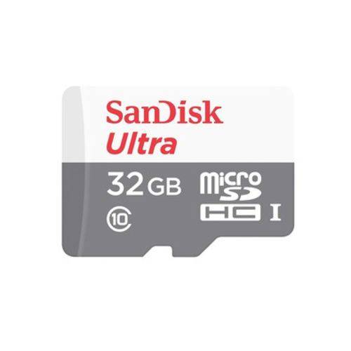 Cartão de Memória 32GB Ultra MicroSDHC™ Uhs-I Card SanDisk