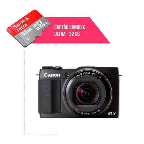 Cartão de Memória 32gb Ultra para Câmera Canon G1x