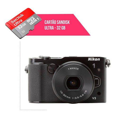 Cartão de Memória 32gb Ultra para Câmera Nikon 1 V3