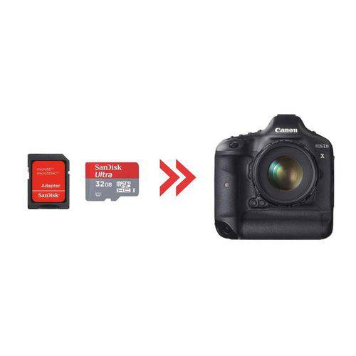 Cartão de Memória 32gb Ultra para Canon 1dx