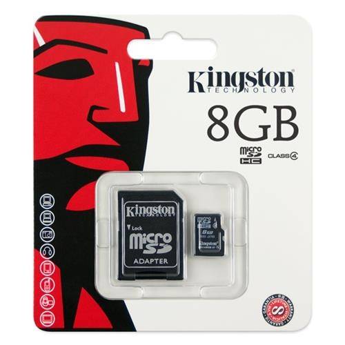 Cartão de Memória Kingston 8gb Micro Sd Classe 4