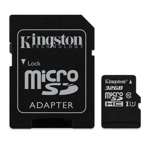 Cartão de Memória Kingston 32GB SD10 PRETO