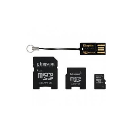 Cartão de Memória Micro SD 16GB 1 Adpt. + Pen MBLY4G2 16GB - Kingston
