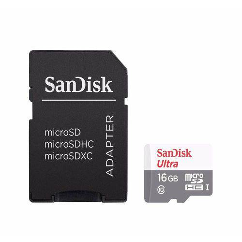 Cartão de Memória Micro Sd 16gb Original Sandisk Class 10