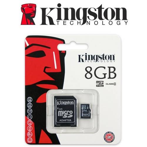 Cartão de Memória Micro Sd 8gb Kingston
