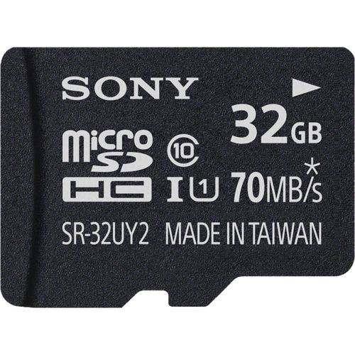 Cartão de Memória Micro-sd 32gb Classe 10 - Sr-32uy2a Sony