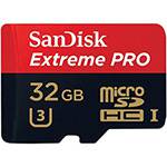 Cartão de Memória Micro SD 32GB Extreme Pro - SanDisk