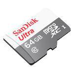 Cartão de Memória Micro Sd Sandisk 64gb Class 10 + Adaptador - Sdsdqunb