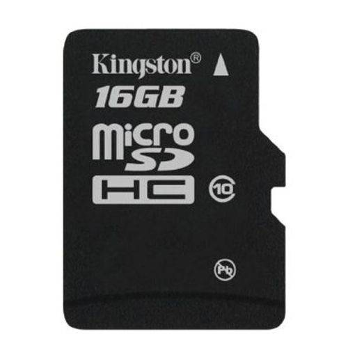 Cartão de Memória Micro Sdhc 16GB Kingston Classe 10