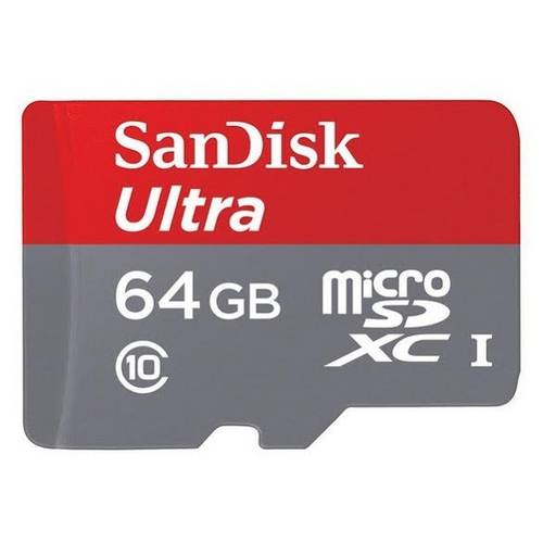 Cartão de Memória Microsd 64gb com Adaptador para Sd - Sandisk