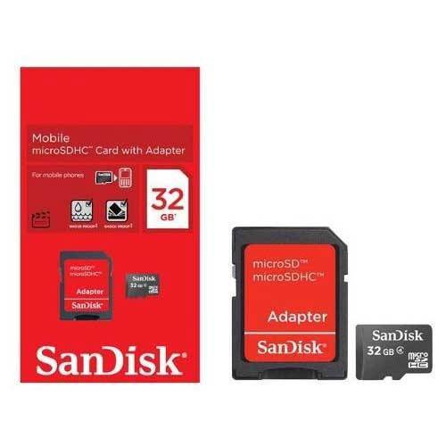 Cartão de Memória Microsd Card 32gb Sandisk | Sdhc | Classe 4 | Sdsdq-032g