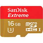 Cartão de Memória MicroSD Extreme 16GB 90Mb/s - Sandisk
