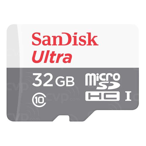 Cartão de Memória MicroSD 32GB SanDisk | SDSQUNS-032G-GN3MA 2216