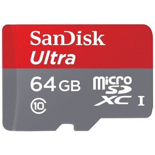 Cartão de Memória - Microsdxc - 64gb - Sandisk Ultra - Sdsdquan-064g-G4a