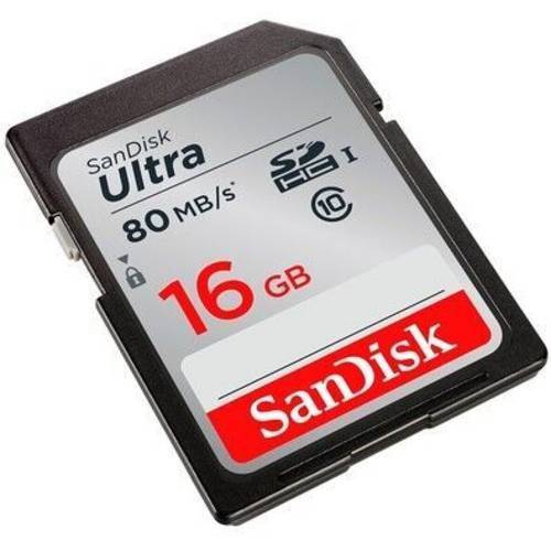 Cartão de Memoria Sandisk 16gb Ultra Sdsdunc