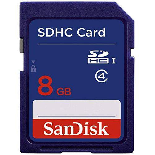 Cartão de Memoria SanDisk 8GB Classe 4 SDHC (SDSDB-008G-B35)